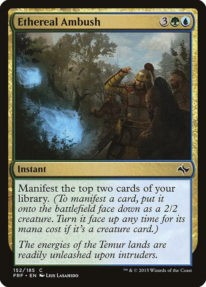 2015 Fate Reforged Ethereal Ambush #152 common card image
