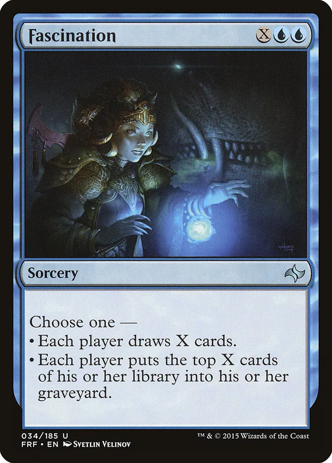 2015 Fate Reforged Fascination [Foil] uncommon #34 uncommon card image