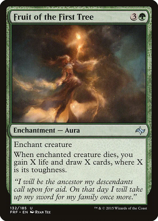 2015 Fate Reforged Fruit of the First Tree #132 uncommon card image