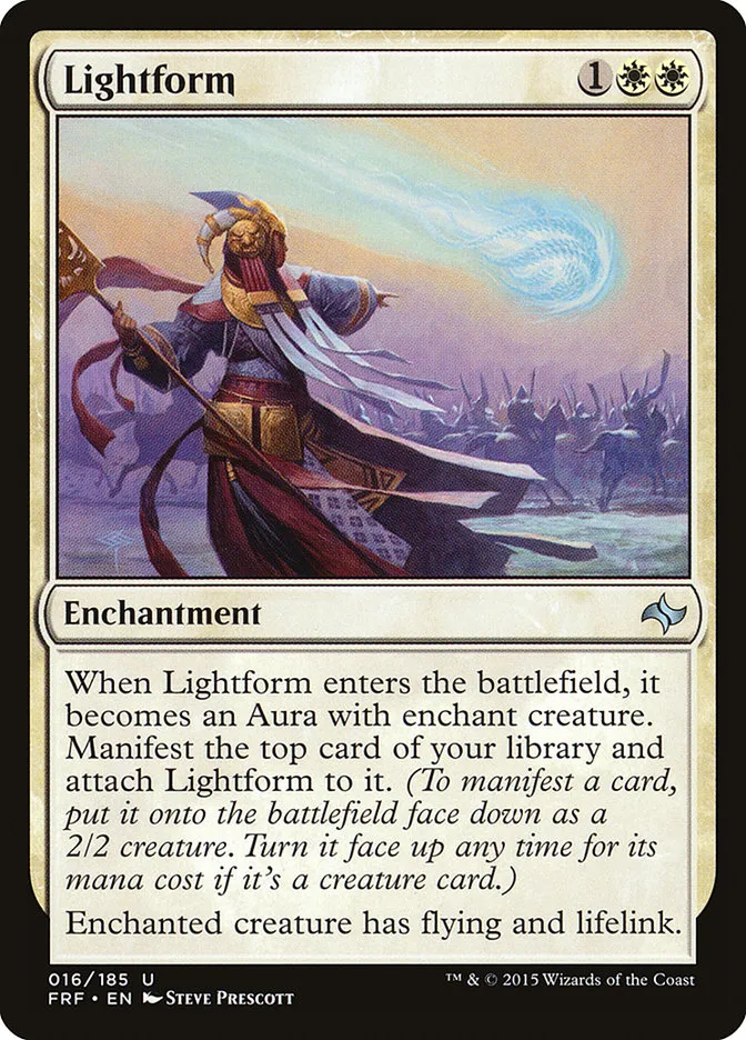 2015 Fate Reforged Lightform [Foil] uncommon #16 uncommon card image