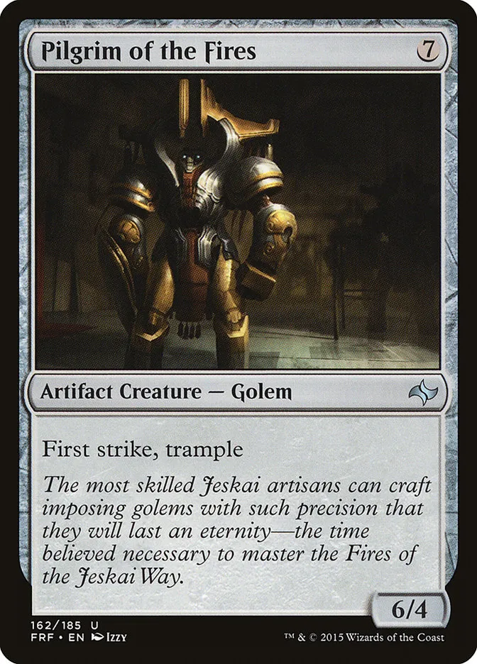 2015 Fate Reforged Pilgrim of the Fires #162 uncommon card image