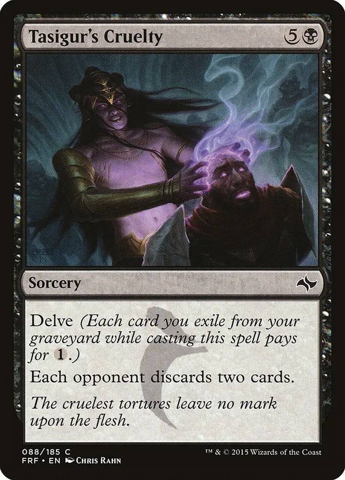 2015 Fate Reforged Tasigur's Cruelty #88 common card image