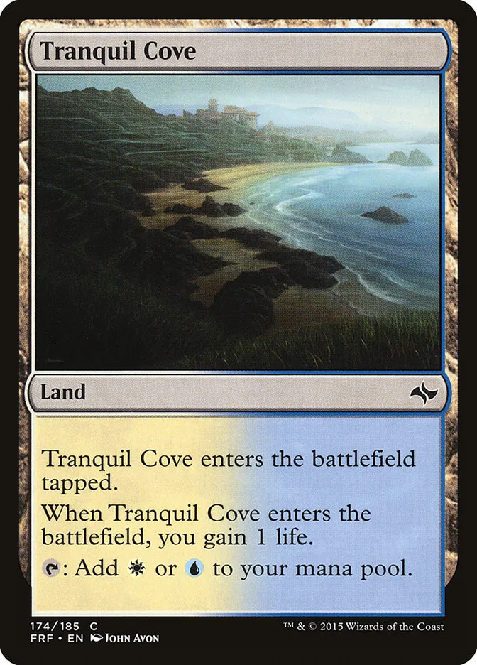 2015 Fate Reforged Tranquil Cove #174 common card image