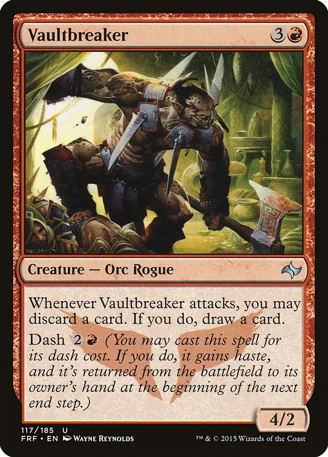 2015 Fate Reforged Vaultbreaker #117 uncommon card image