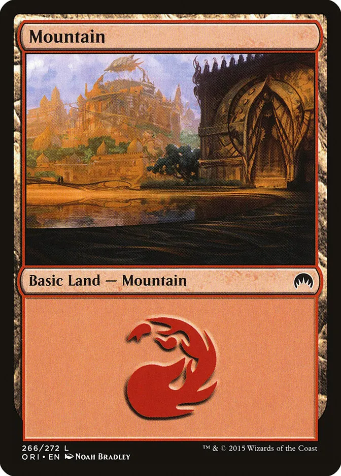 2015 Magic Origins Mountain common #266 common card image