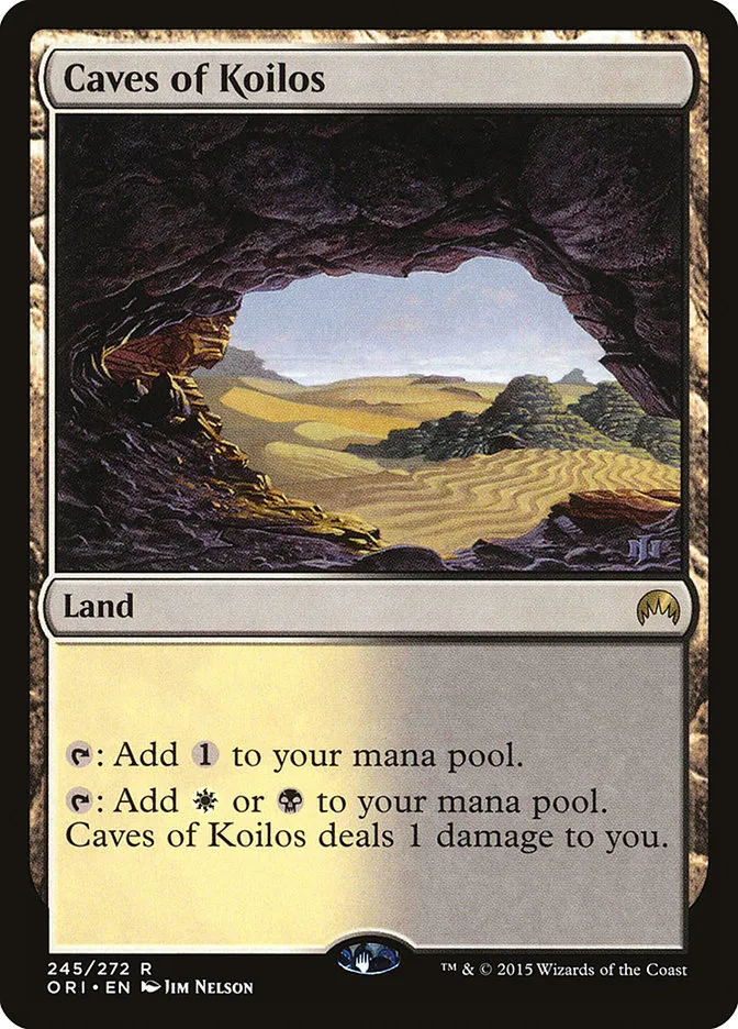 2015 Magic Origins Caves of Koilos #245 rare card image