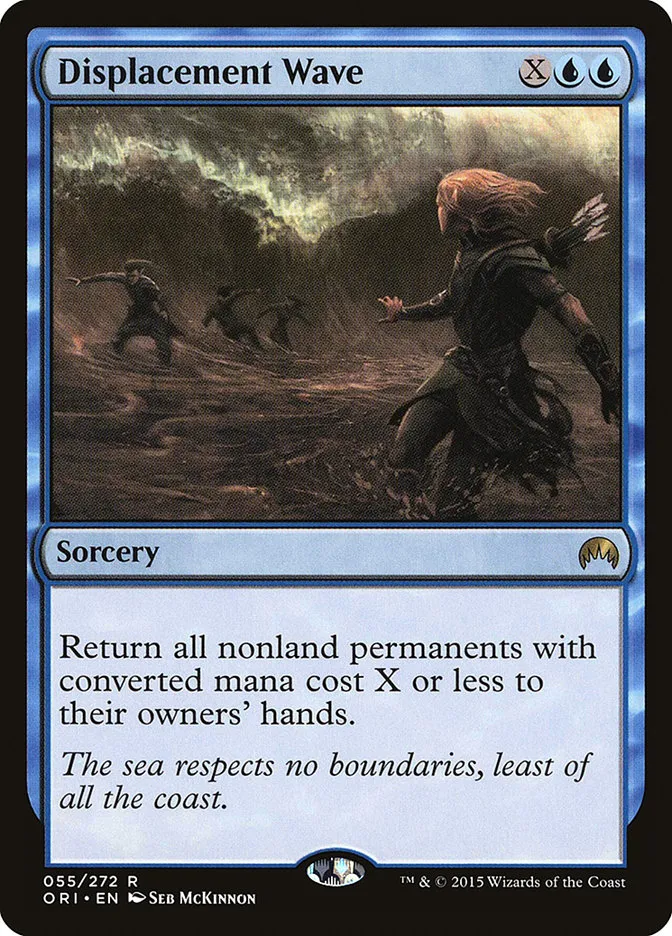 2015 Magic Origins Displacement Wave rare #55 rare card image