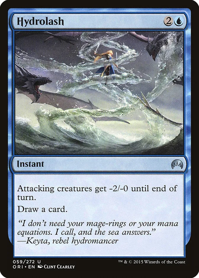 2015 Magic Origins Hydrolash uncommon #59 uncommon card image