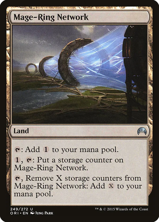 2015 Magic Origins Mage-Ring Network uncommon #249 uncommon card image