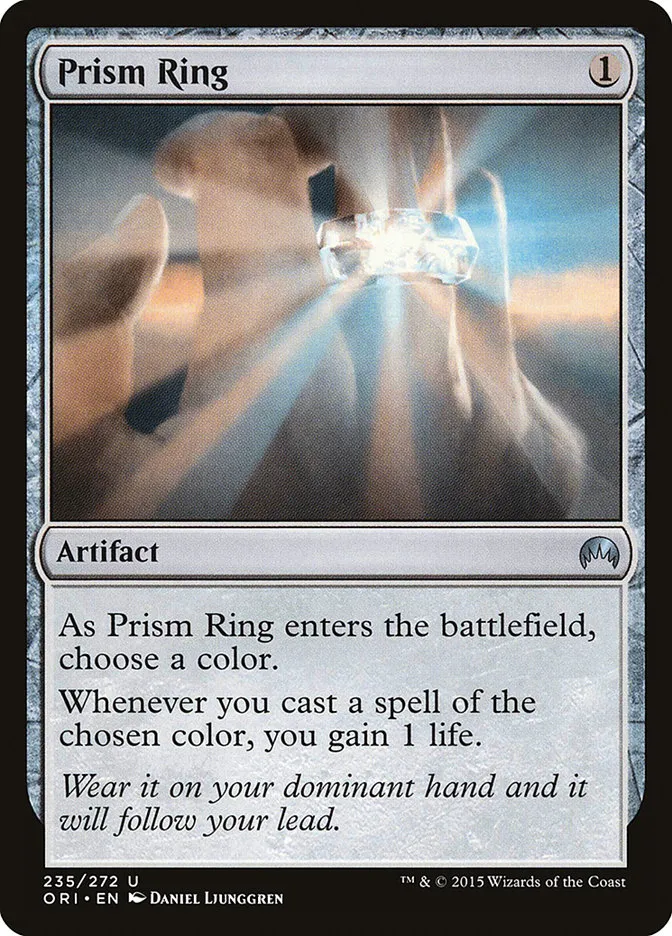 2015 Magic Origins Prism Ring uncommon #235 uncommon card image