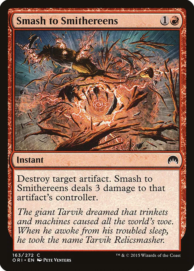 2015 Magic Origins Smash to Smithereens #163 common card image