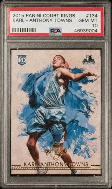 2015 Panini Court Kings Karl-Anthony Towns #134 card image