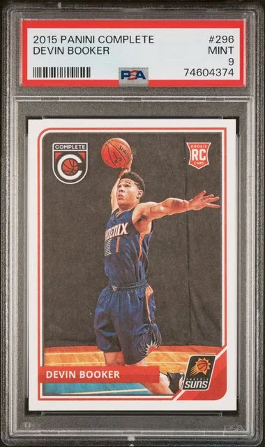 2015 Panini Devin Booker Complete #296 card image