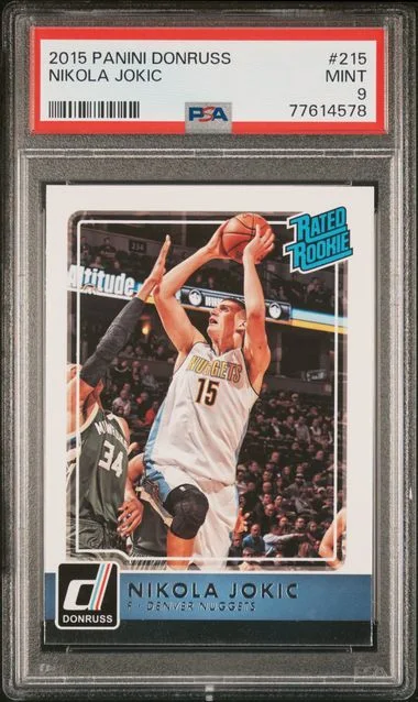 2015 Panini Donruss Nikola Jokic #215 card image