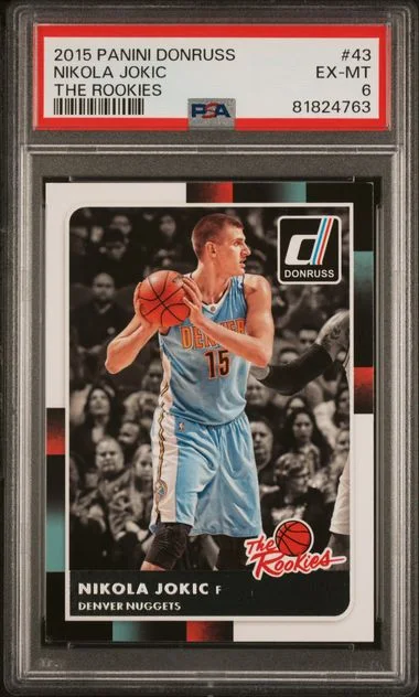 2015 Panini Donruss Nikola Jokic The Rookies #43 card image