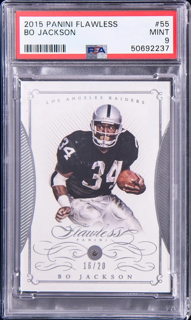 2015 Panini Flawless Bo Jackson #55 card image