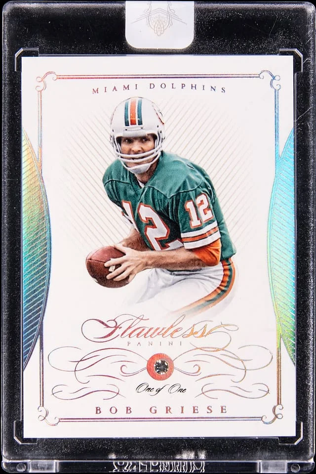 2015 Panini Flawless Bob Griese #18 card image