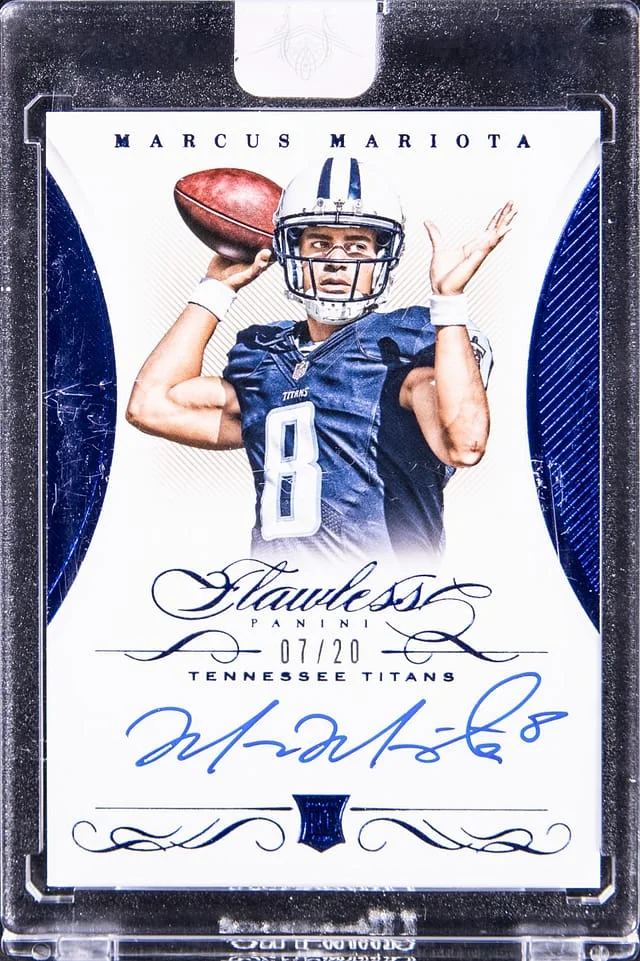 2015 Panini Flawless Marcus Mariota #RFS-MM card image