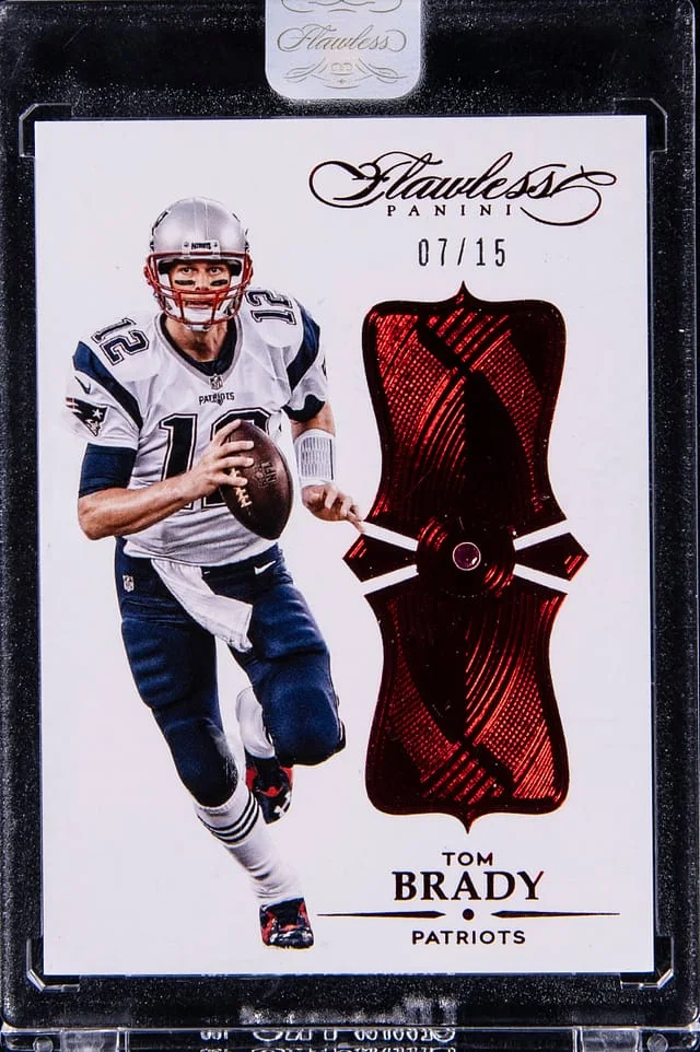 2015 Panini Flawless Tom Brady #46 card image