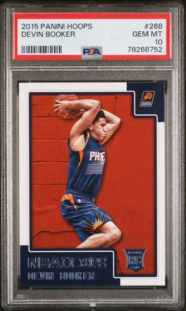 2015 Panini Hoops Devin Booker #268 card image