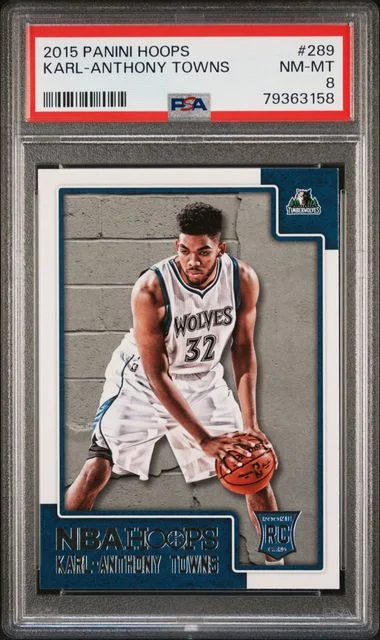 2015 Panini Hoops Karl-Anthony Towns #289 card image