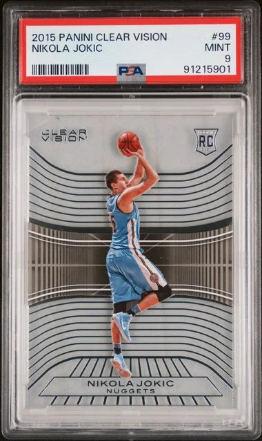 2015 Panini Nikola Jokic Clear Vision #99 card image