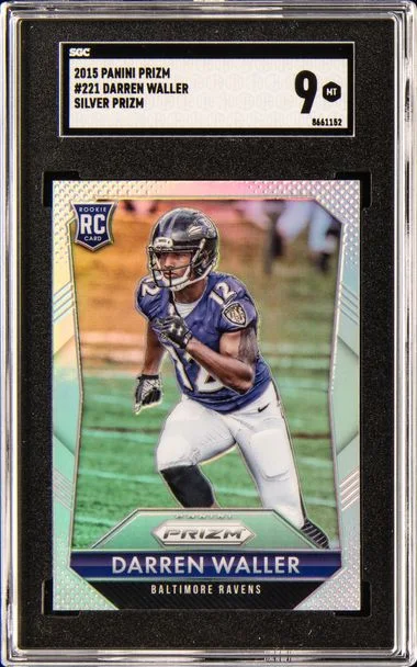 2015 Panini Prizm Darren Waller Sliver Prizm #221 card image