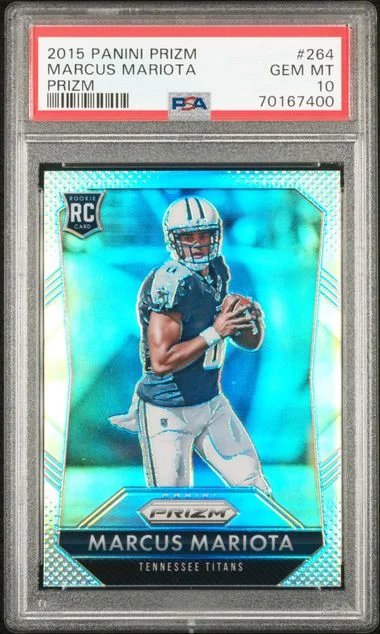 2015 Panini Prizm Marcus Mariota Prizm #264 card image