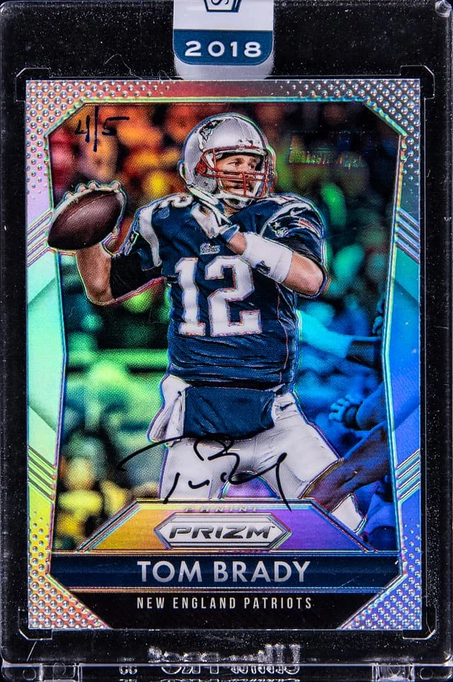 2015 Panini Prizm Tom Brady #12 card image