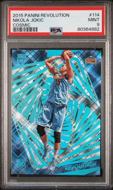 2015 Panini Revolution Nikola Jokic Cosmic #114 card image