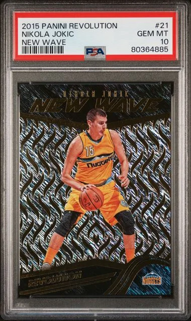 2015 Panini Revolution Nikola Jokic New Wave #21 card image
