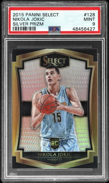 2015 Panini Select Nikola Jokic Silver Prizm #128 card image