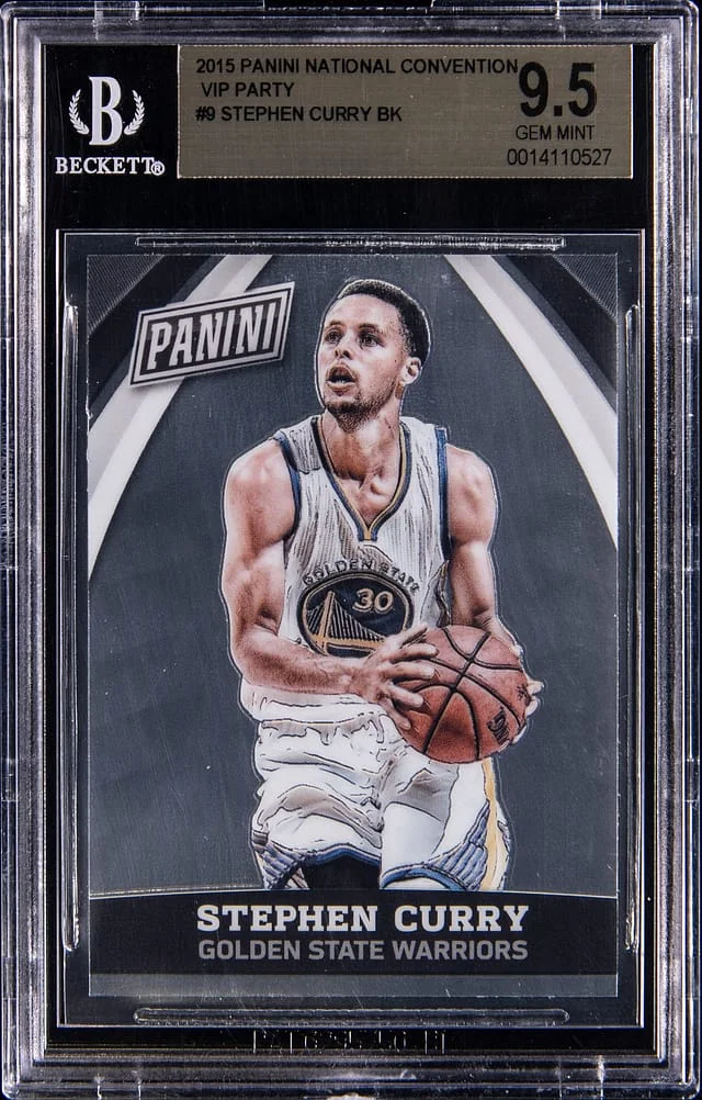 2015 Panini Stephen Curry National Convention VIP Party #9 card image