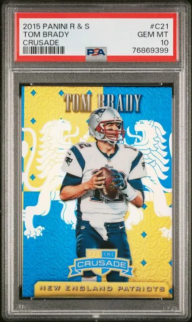 2015 Panini Tom Brady Rookies & Stars Crusade #C21 card image