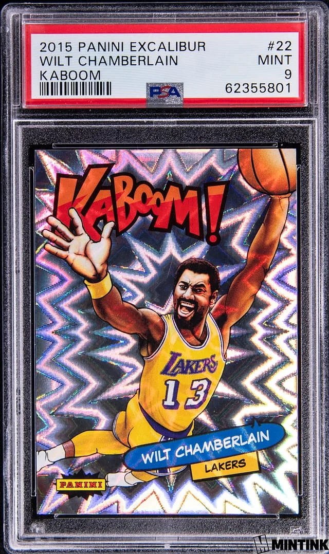 2015 Panini Wilt Chamberlain Excalibur Kaboom #22 card image