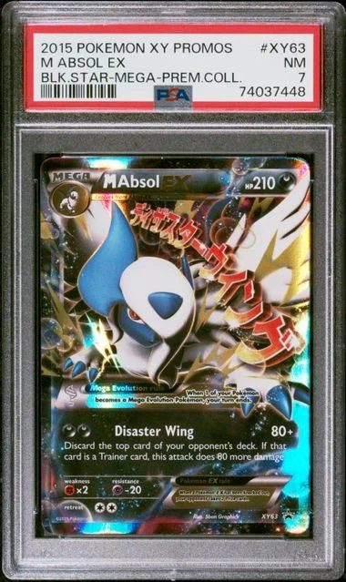 2015 Pokemon XY Black Star Promos Mega Absol-Premium Collection Holofoil M Absol EX #XY63 card image