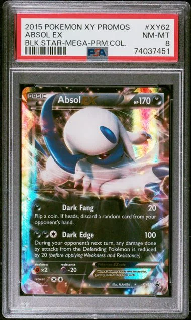 2015 Pokemon Xy Black Star Promos Premium Collection Absol EX #XY62 card image