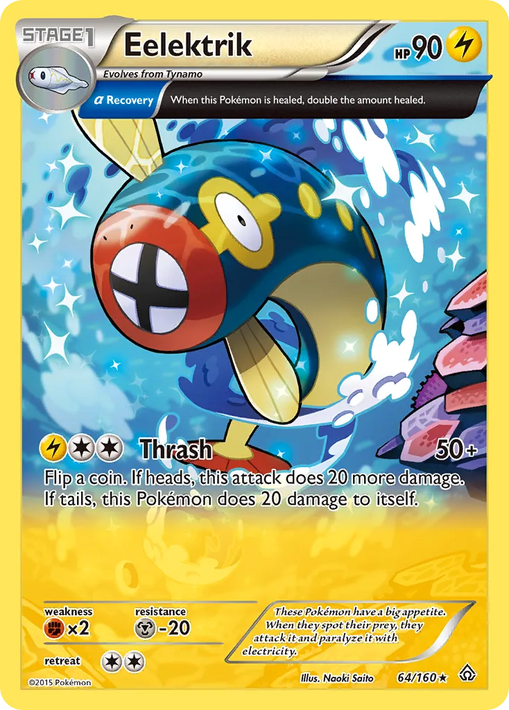 2015 Primal Clash Eelektrik Uncommon #063/160 Uncommon card image
