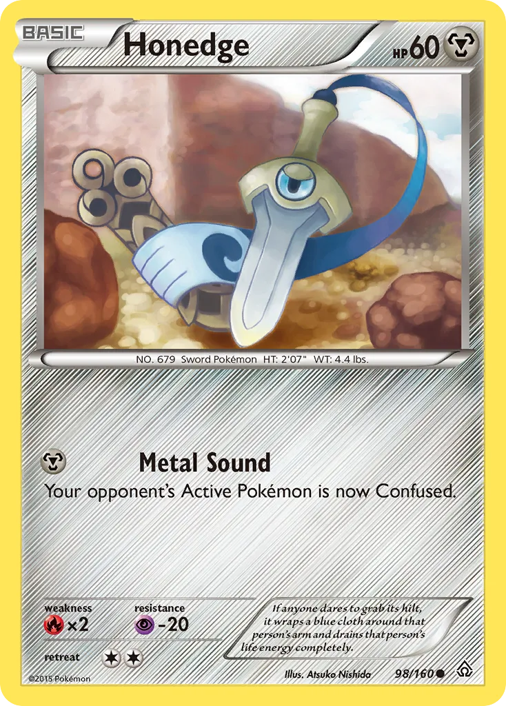 2015 Primal Clash Honedge Common #098/160 Common card image
