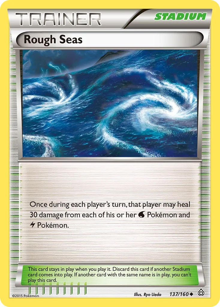 2015 Primal Clash Rough Seas #137/160 Uncommon card image