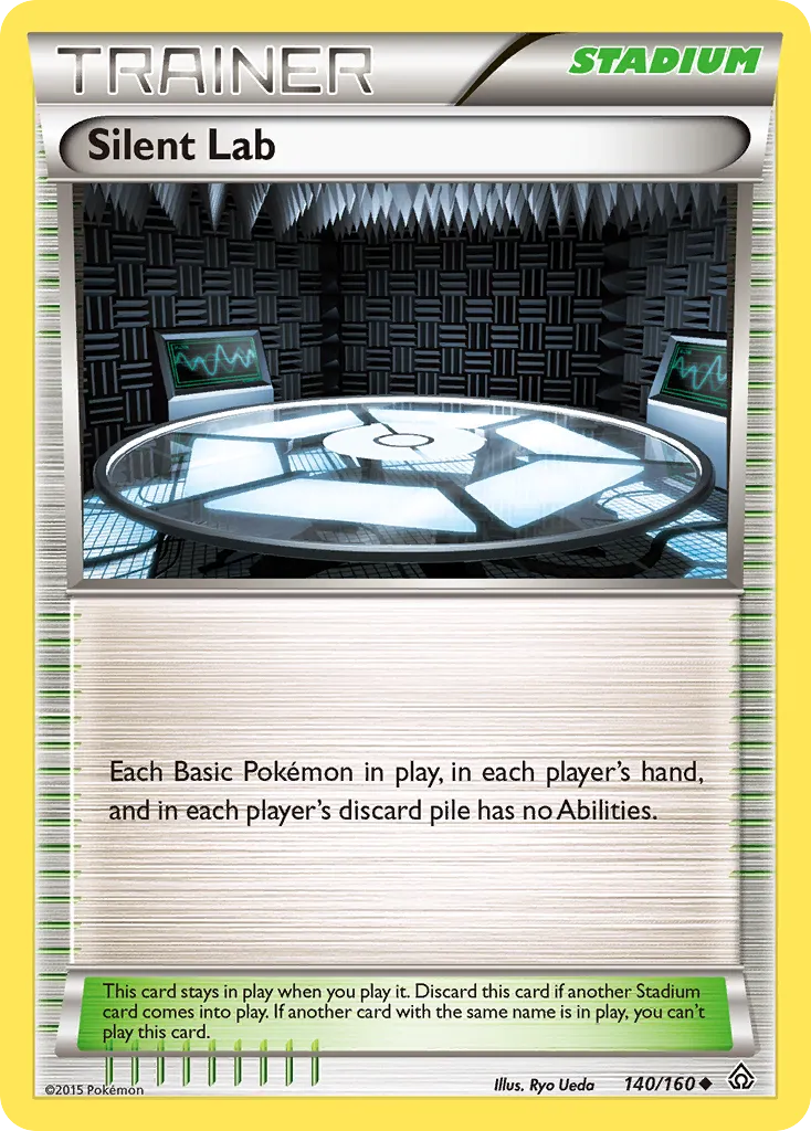 2015 Primal Clash Silent Lab Uncommon #140/160 Uncommon card image