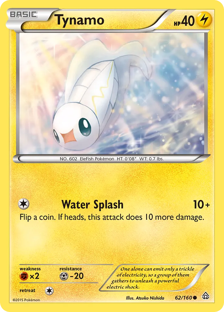 2015 Primal Clash Tynamo Common #062/160 Common card image