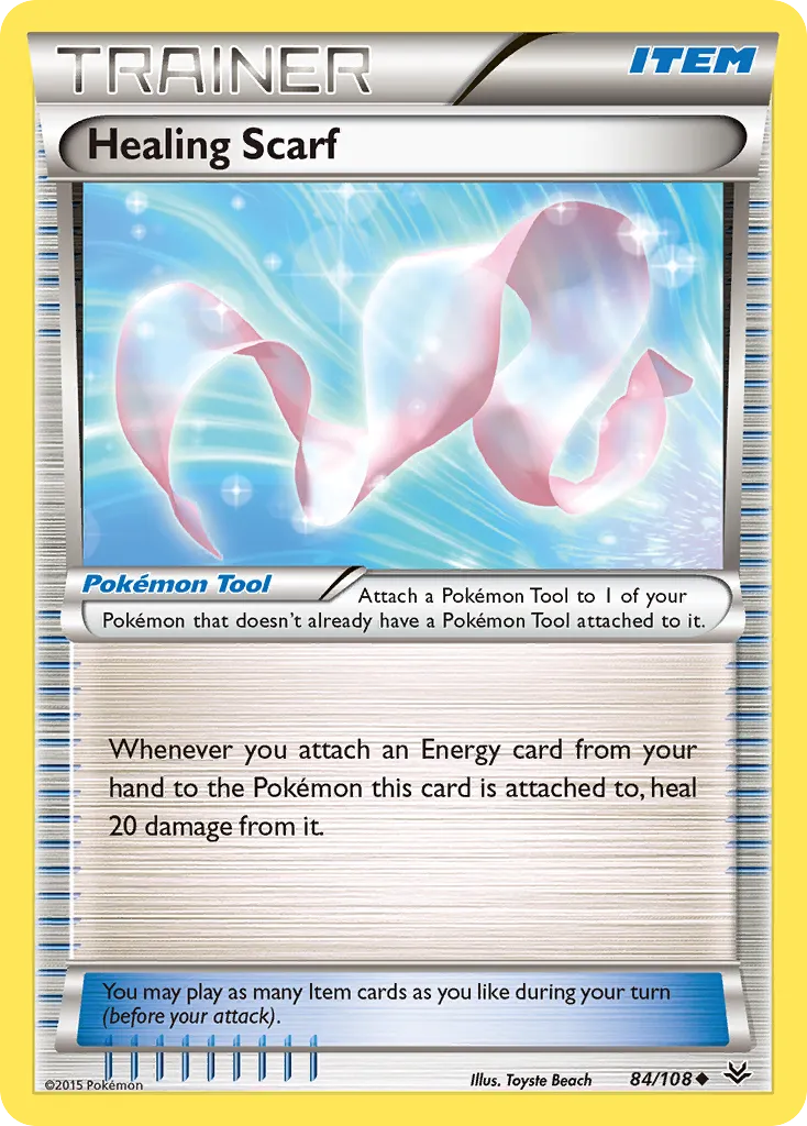 2015 Roaring Skies Healing Scarf #084/108 Uncommon card image