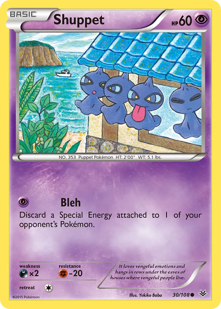 2015 Roaring Skies Shuppet Common #030/108 Common card image