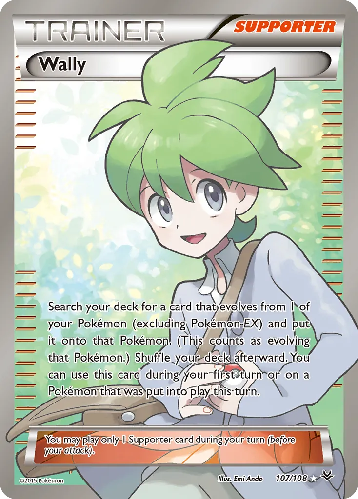 2015 Roaring Skies Wally #107/108 Rare Ultra card image