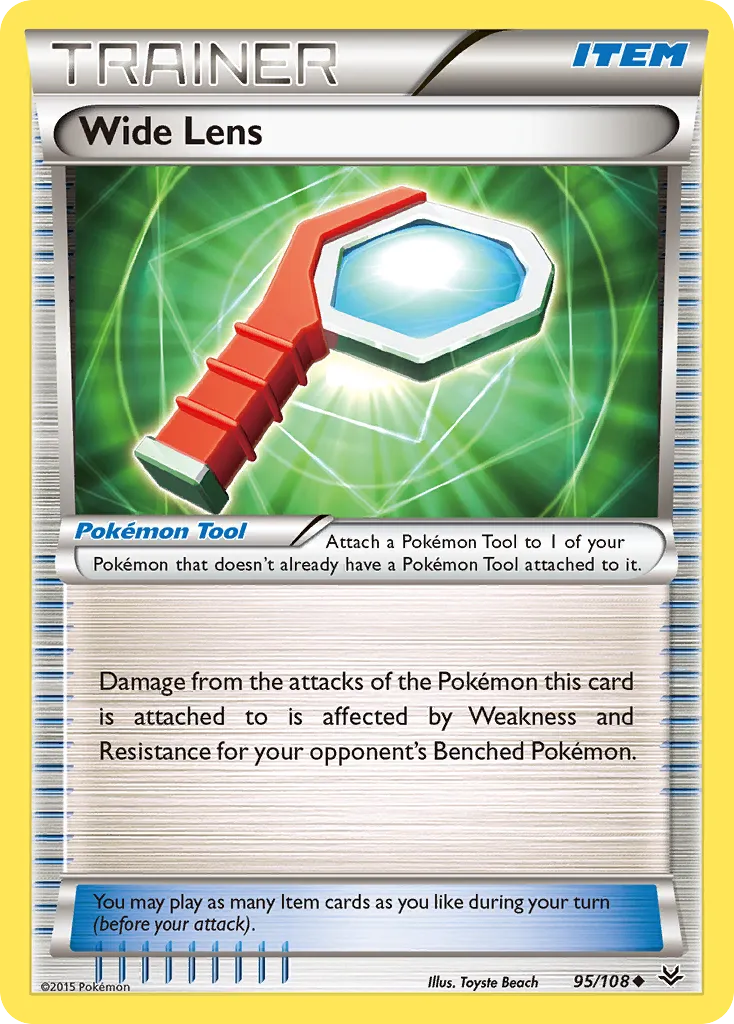 2015 Roaring Skies Wide Lens #095/108 Uncommon card image
