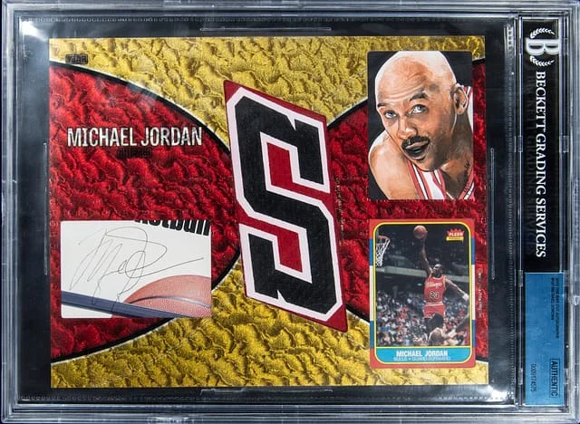2015 The Bar Cut Autographs Michael Jordan #147 card image
