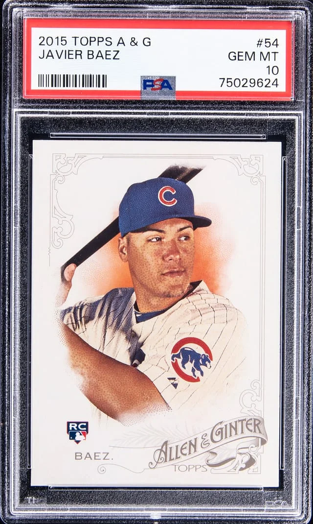 2015 Topps Allen & Ginter Javier Baez #54 card image