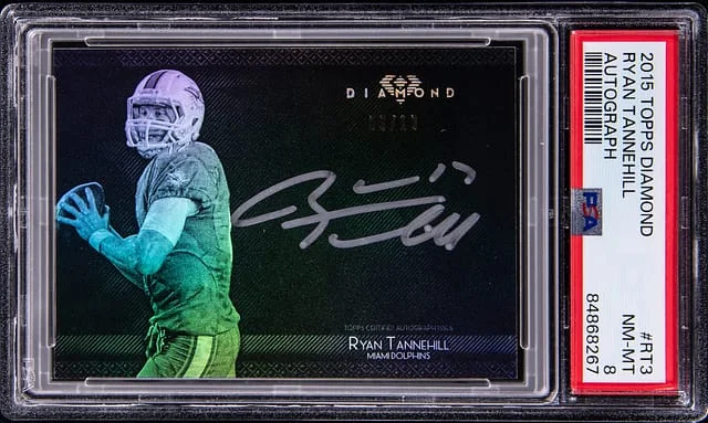 2015 Topps Ryan Tannehill Diamond Autograph #RT3 card image