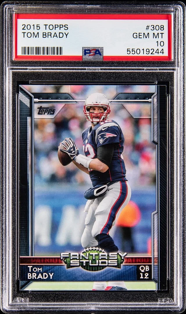 2015 Topps Tom Brady #308 card image